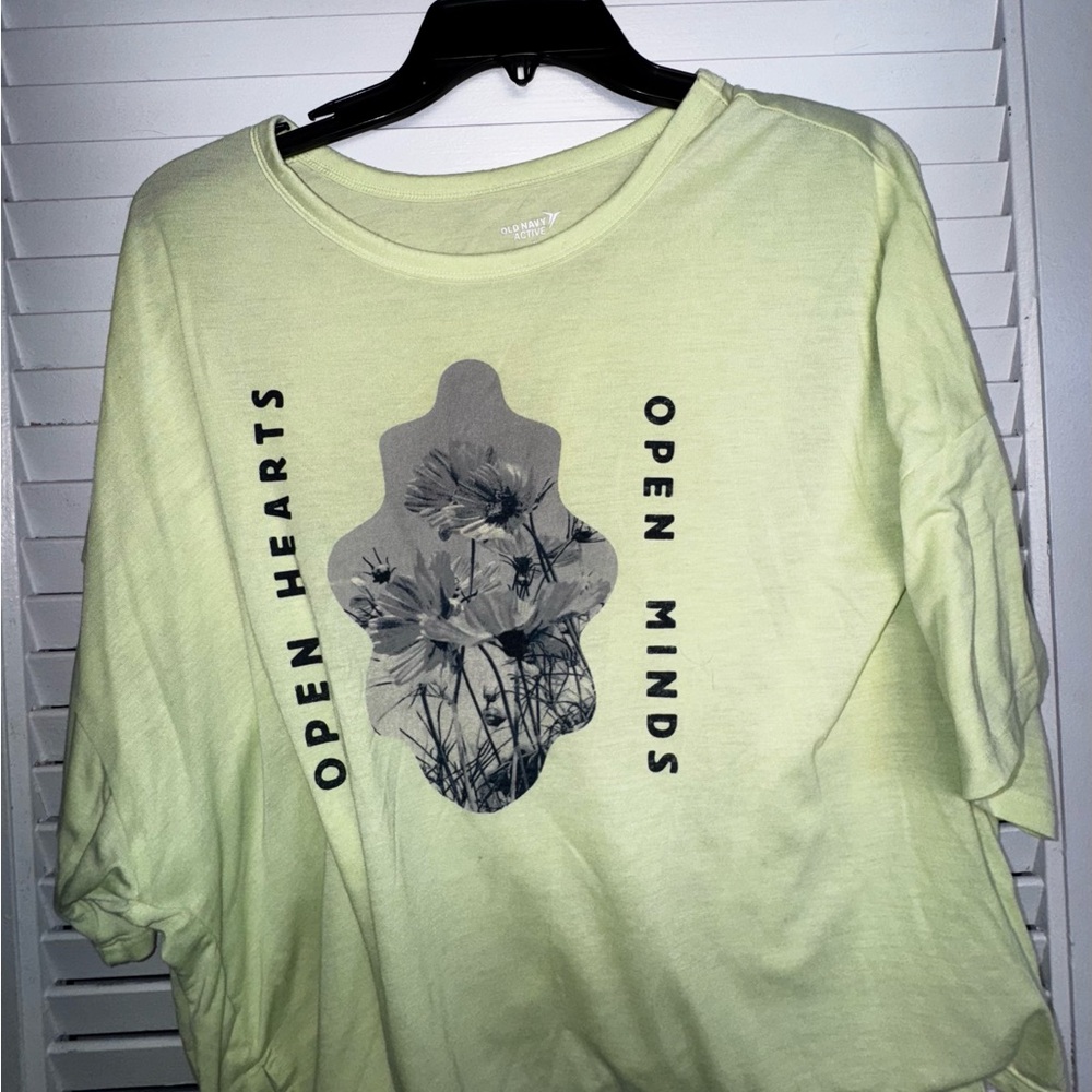Light Green Graphic Tee